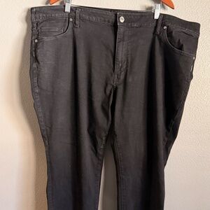 Silver Jeans Co. Men’s Mackay Straight Leg Jeans – Black/Charcoal – Size 48x30